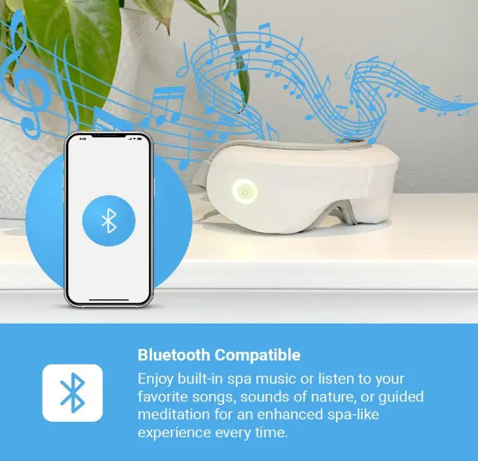 Heated Eye Massager with Vibration Al FuratC