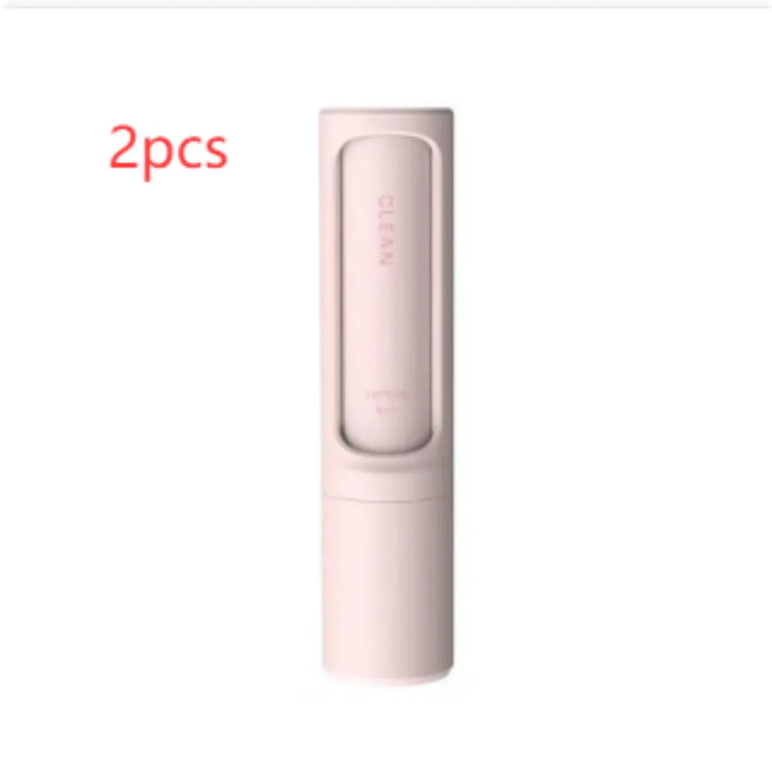 2-1 Reusable Pet Hair Remover Brush Lint Roller Portable Effective Self Cleaning Tool for Cat Dog Fur Hair Dust Removal Brush Acme